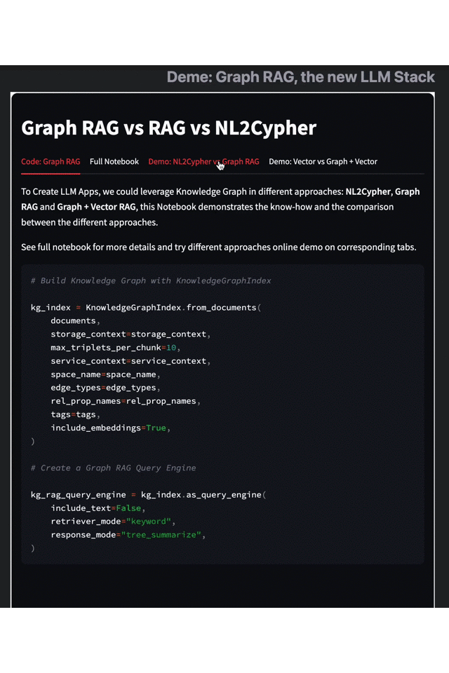 Graph RAG vs. Text2Cypher